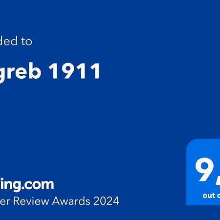 Zagreb 1911公寓 外观 照片